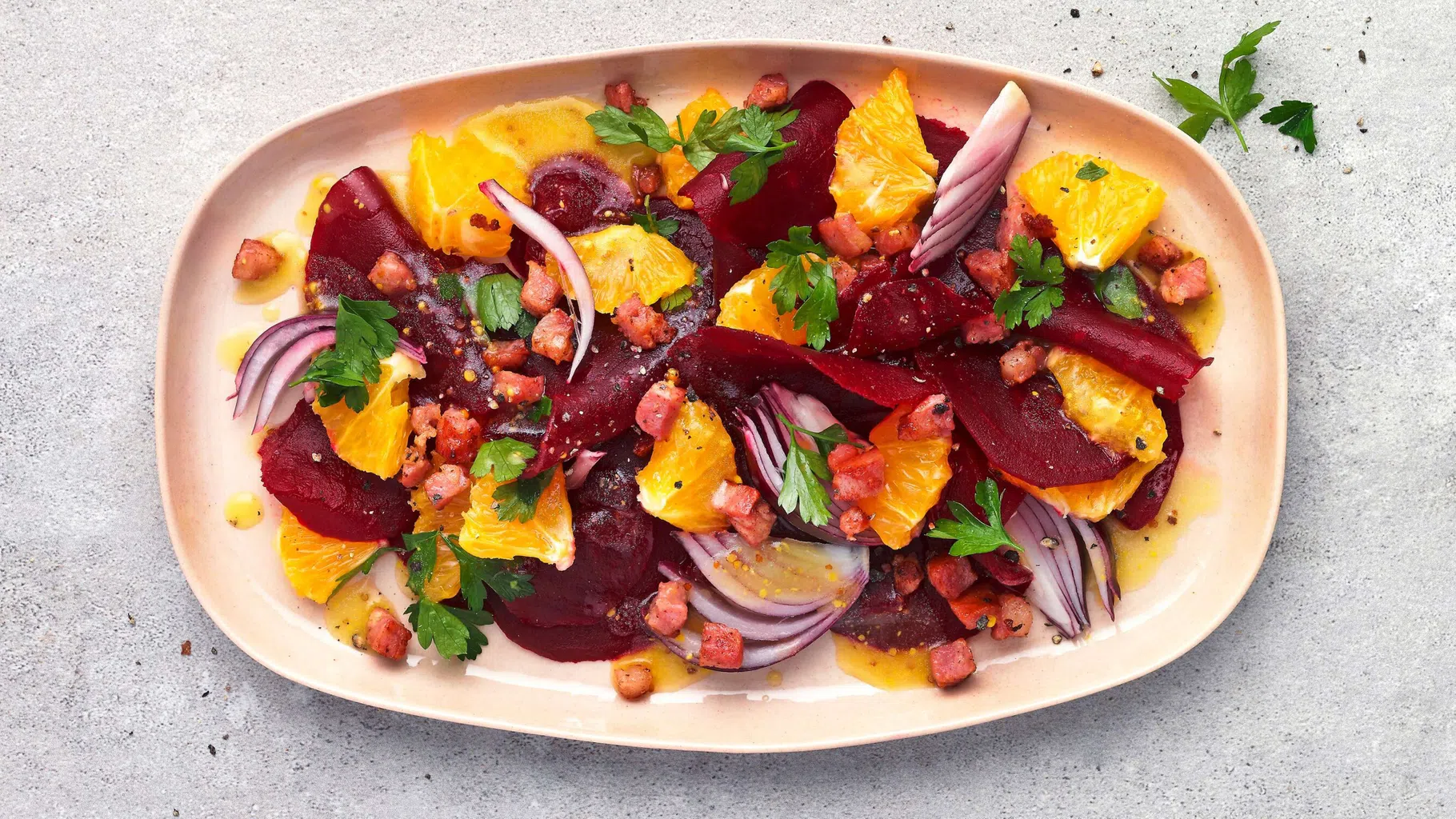 Randen-Orangen-Salat
