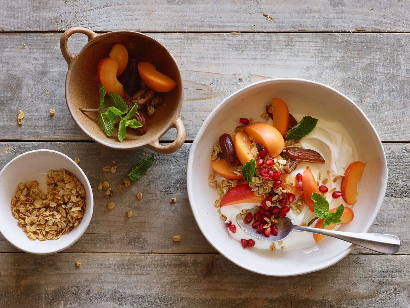 Bowl aux abricots et au skyr