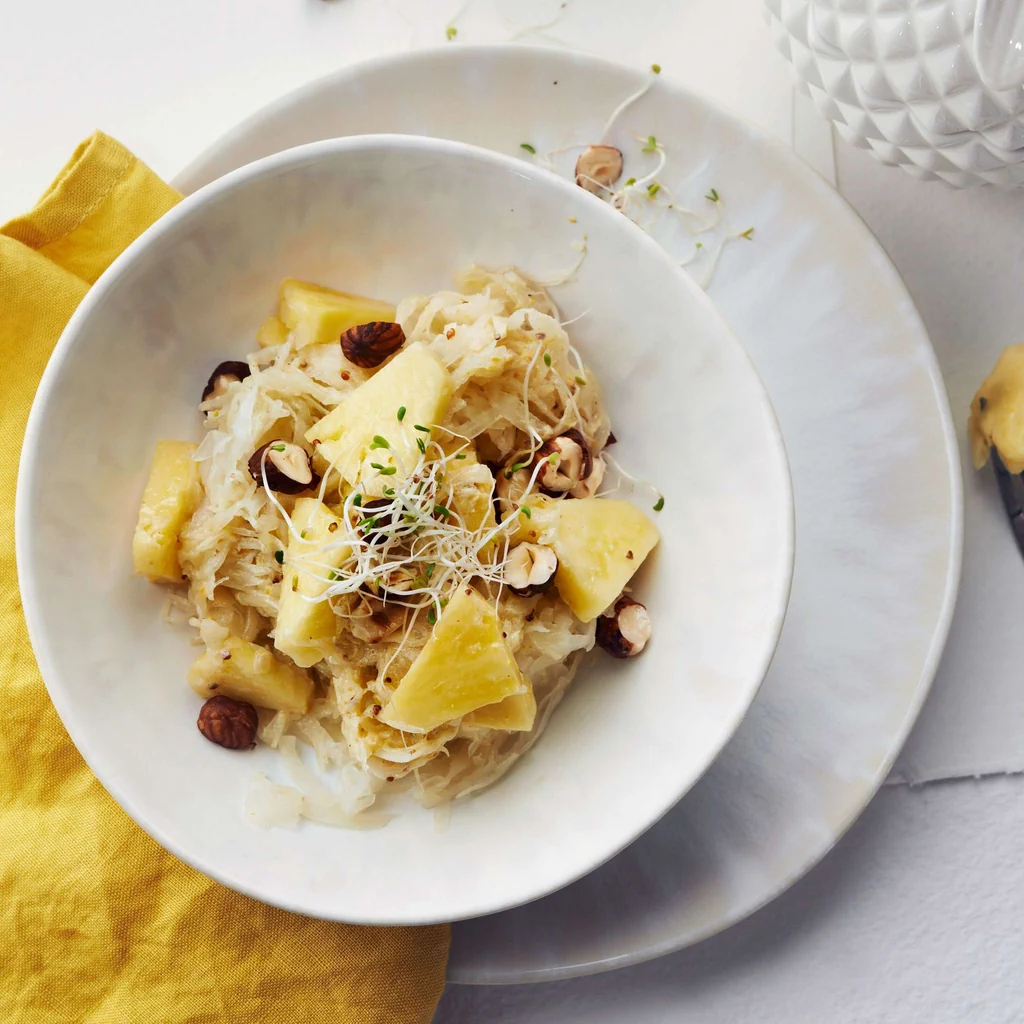Salade de choucroute à l’ananas