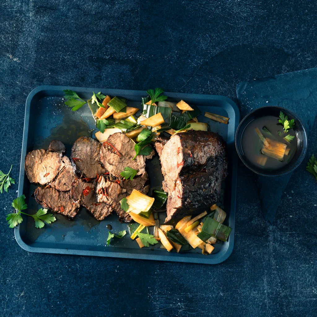 Rôti de bœuf au piment