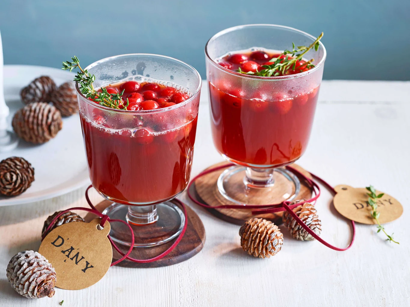 Cranberry-Rum-Punsch