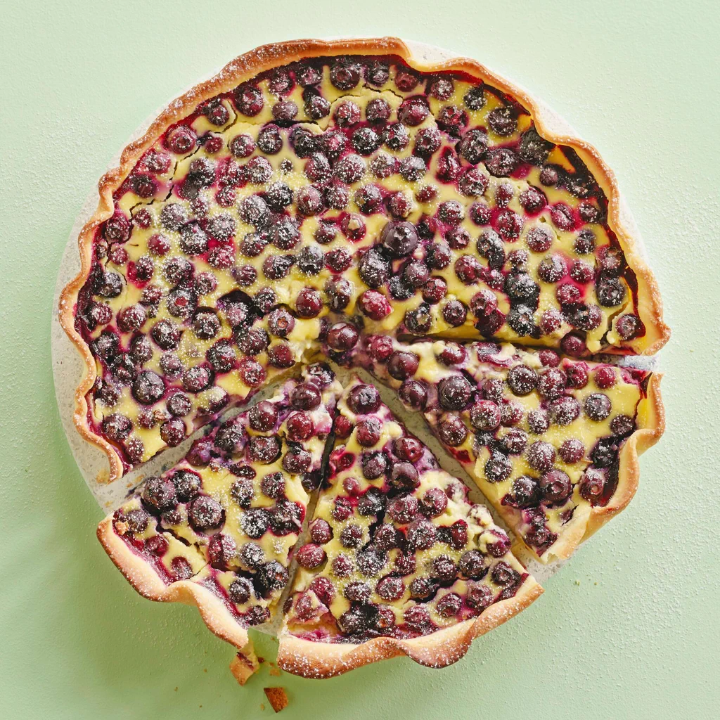 Crostata di mirtilli