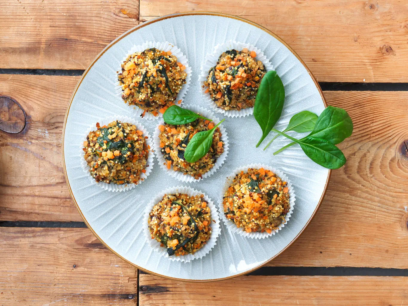 Muffins salés au quinoa
