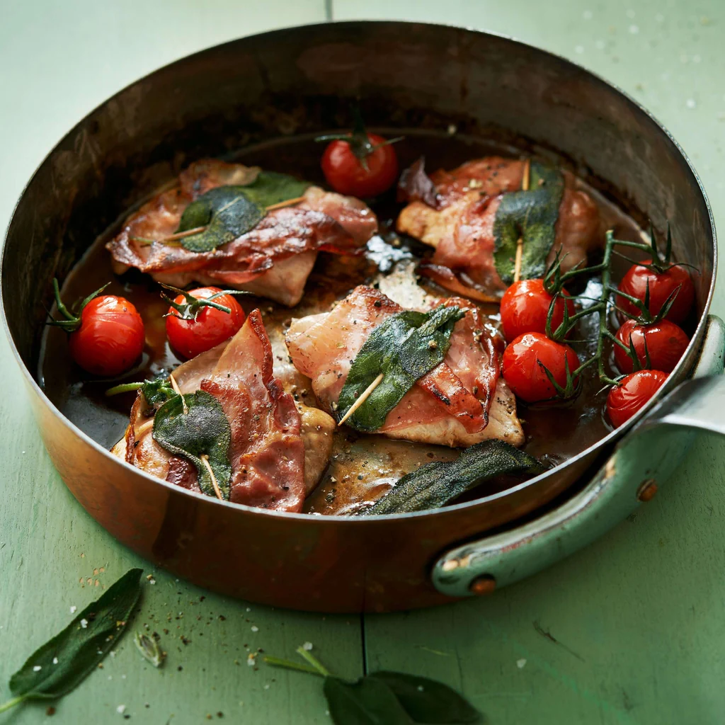 Saltimbocca con pomodori