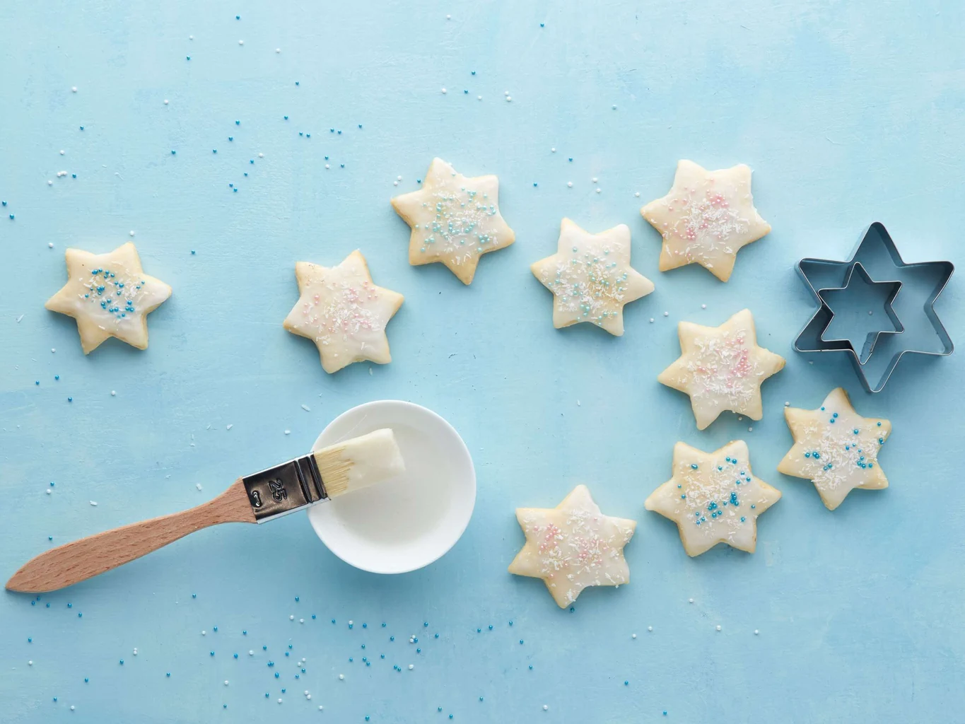 Étoiles à la noix de coco