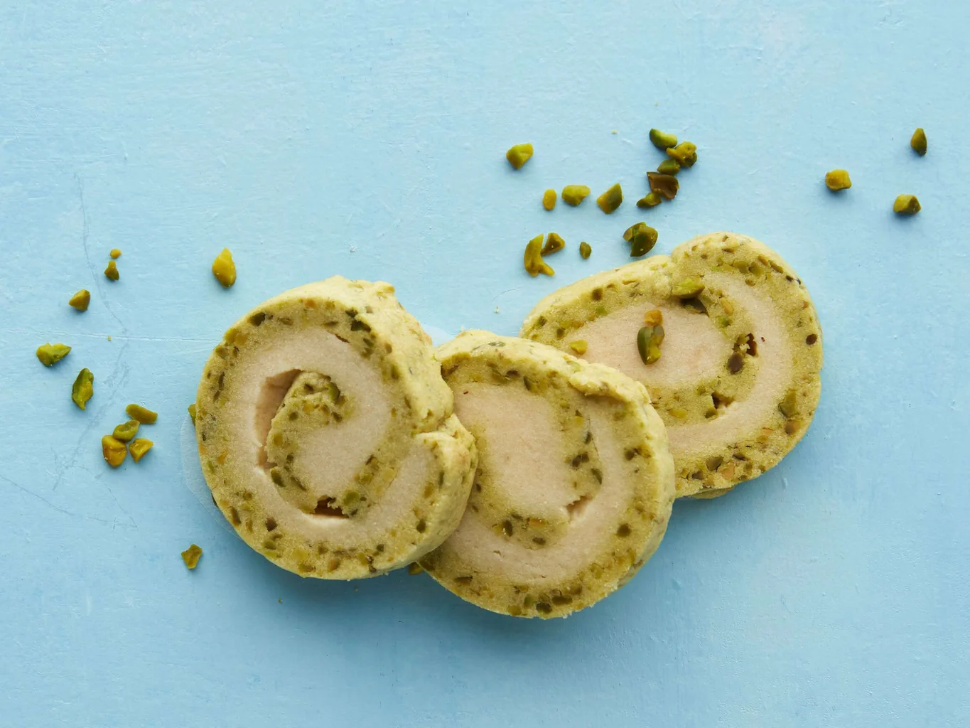 Pistazien-Mandel-Swirls