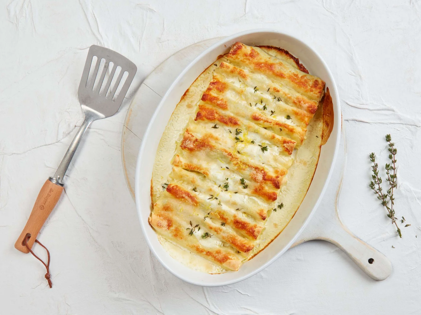 Cannelloni au chou kale