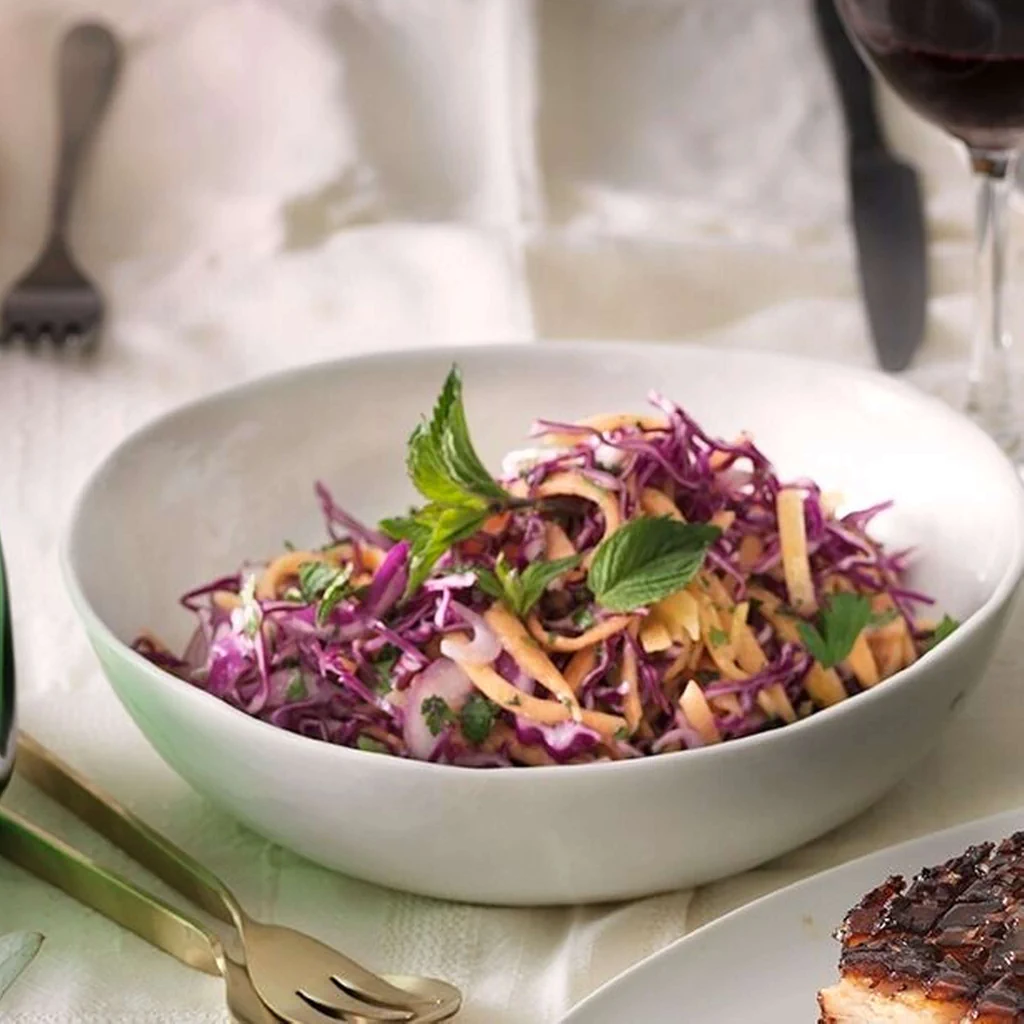 Insalata di cavolo rosso e zucca