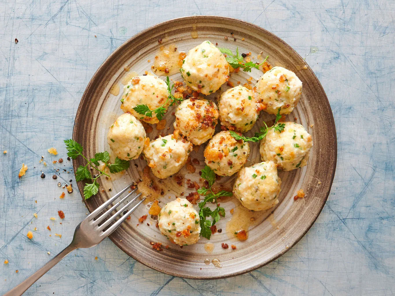 Gnocchi di quark alle erbe aromatiche
