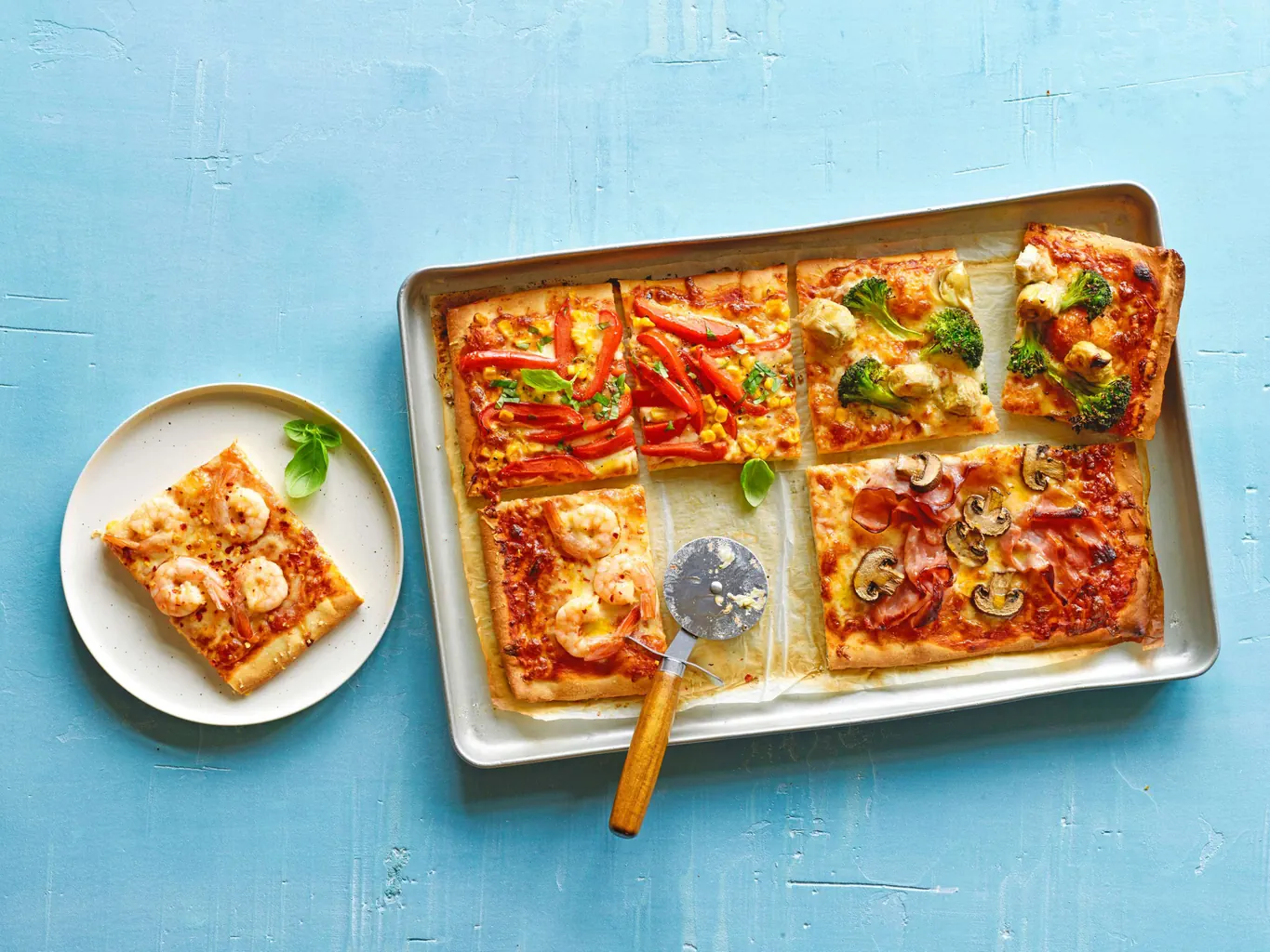Pizza familiale 