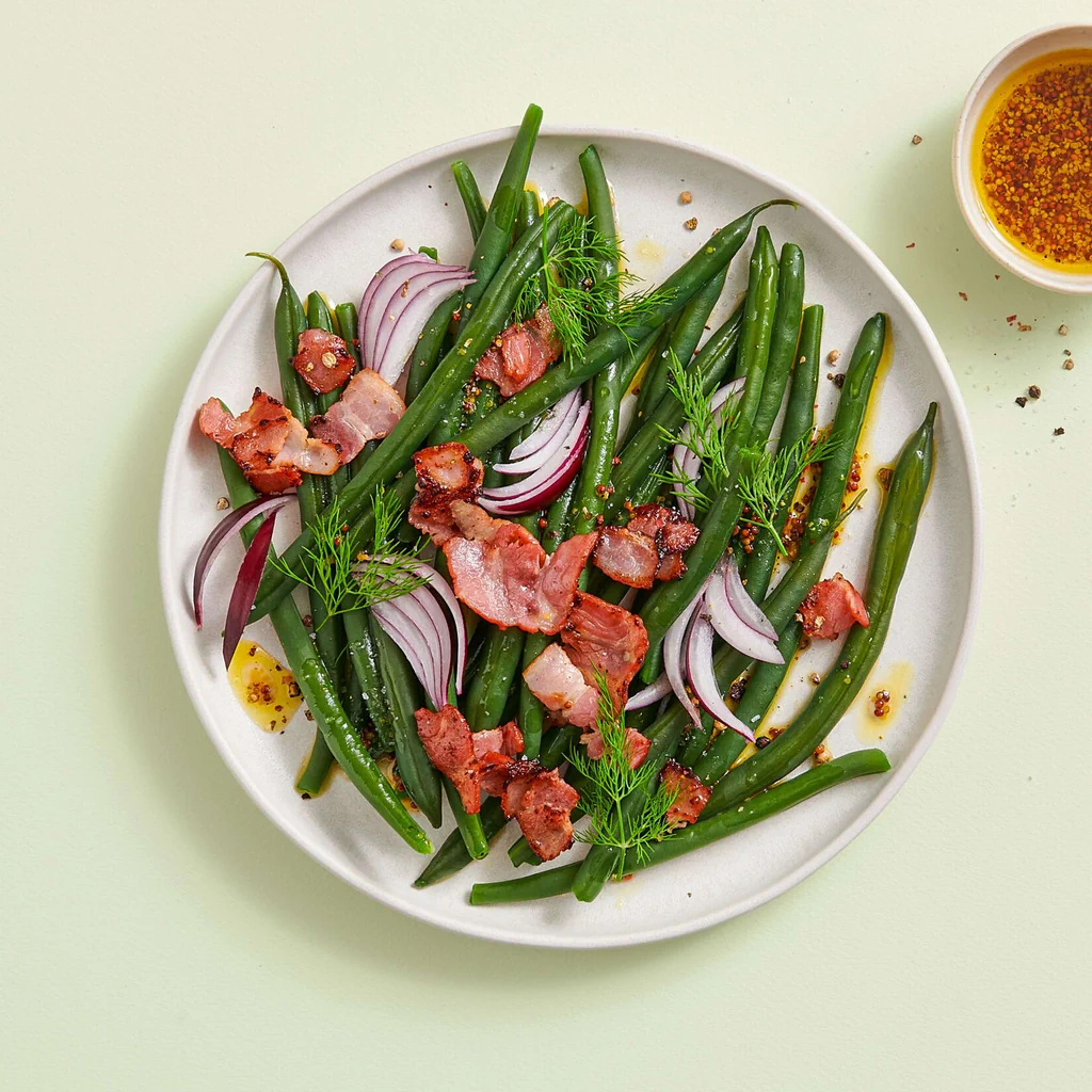 Salade de haricots verts