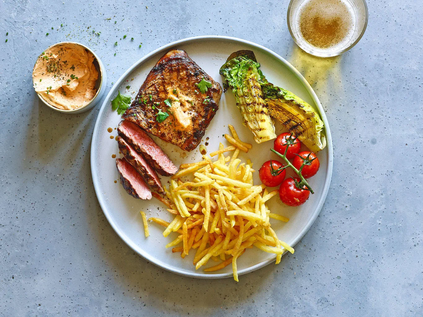 Entrecôte au beurre Café de Paris