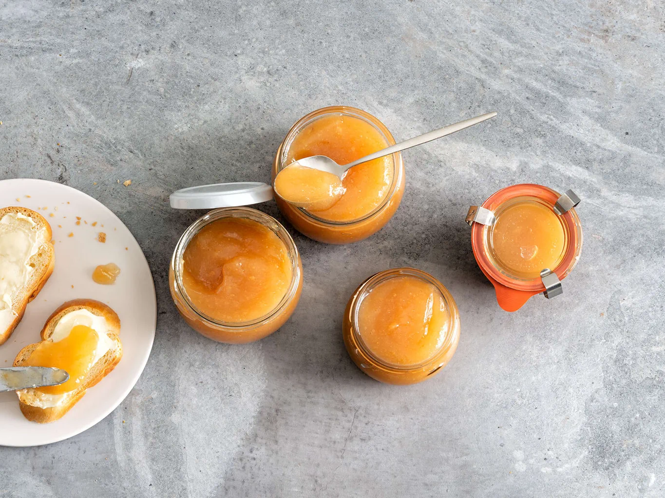 Confiture de coings et poires