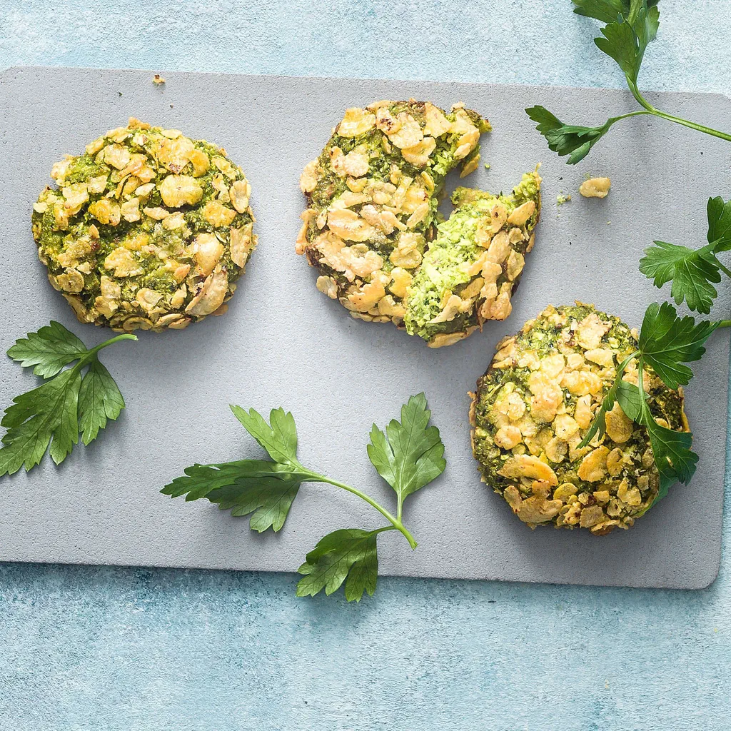 Polpette di cavolfiore impanate ai corn flakes