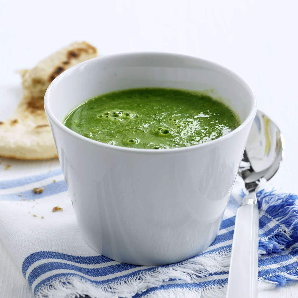 Spinatsuppe