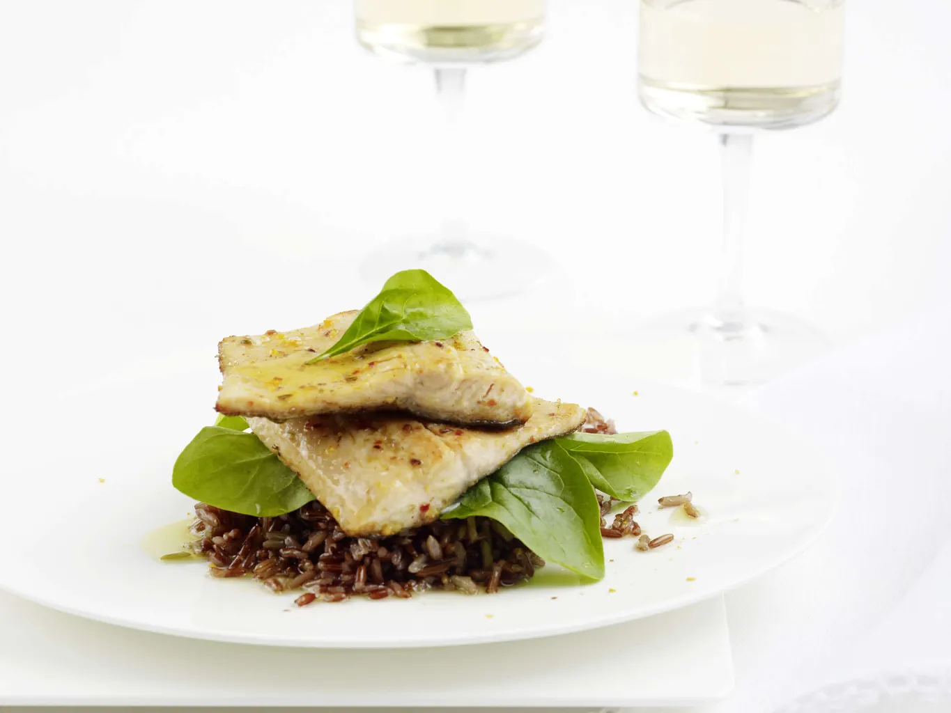 Forellenfilet mit Madras Curry