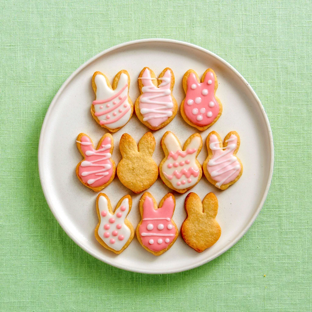 Lapins de Pâques en pâte