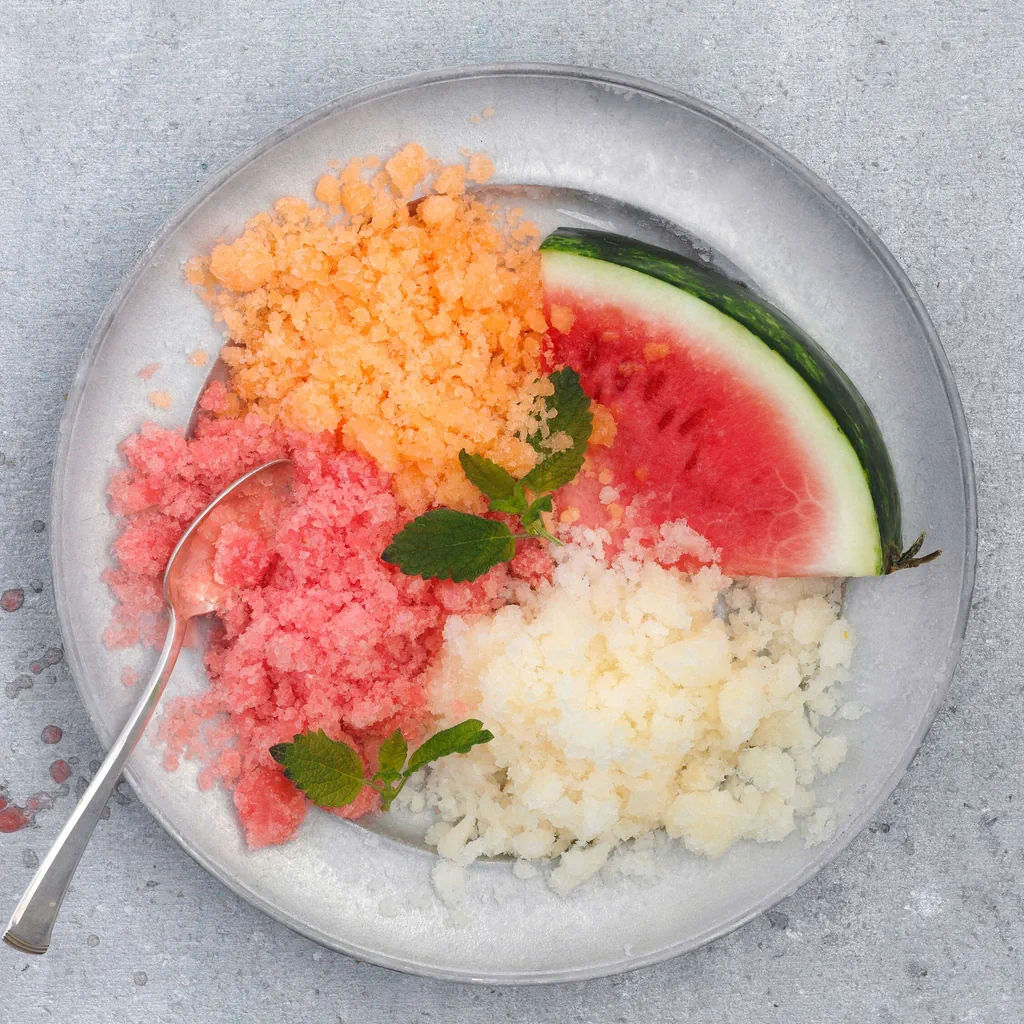 Granité de melon