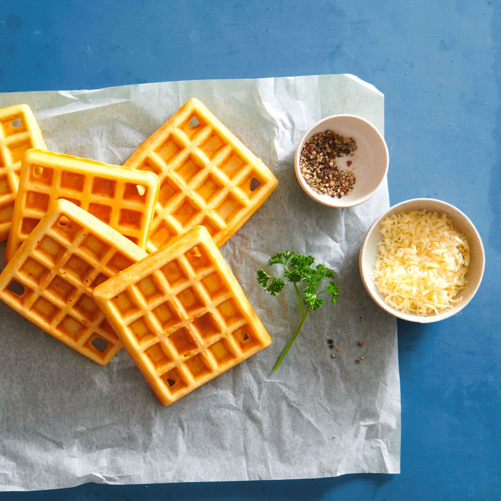 Salzige Waffeln klassisch