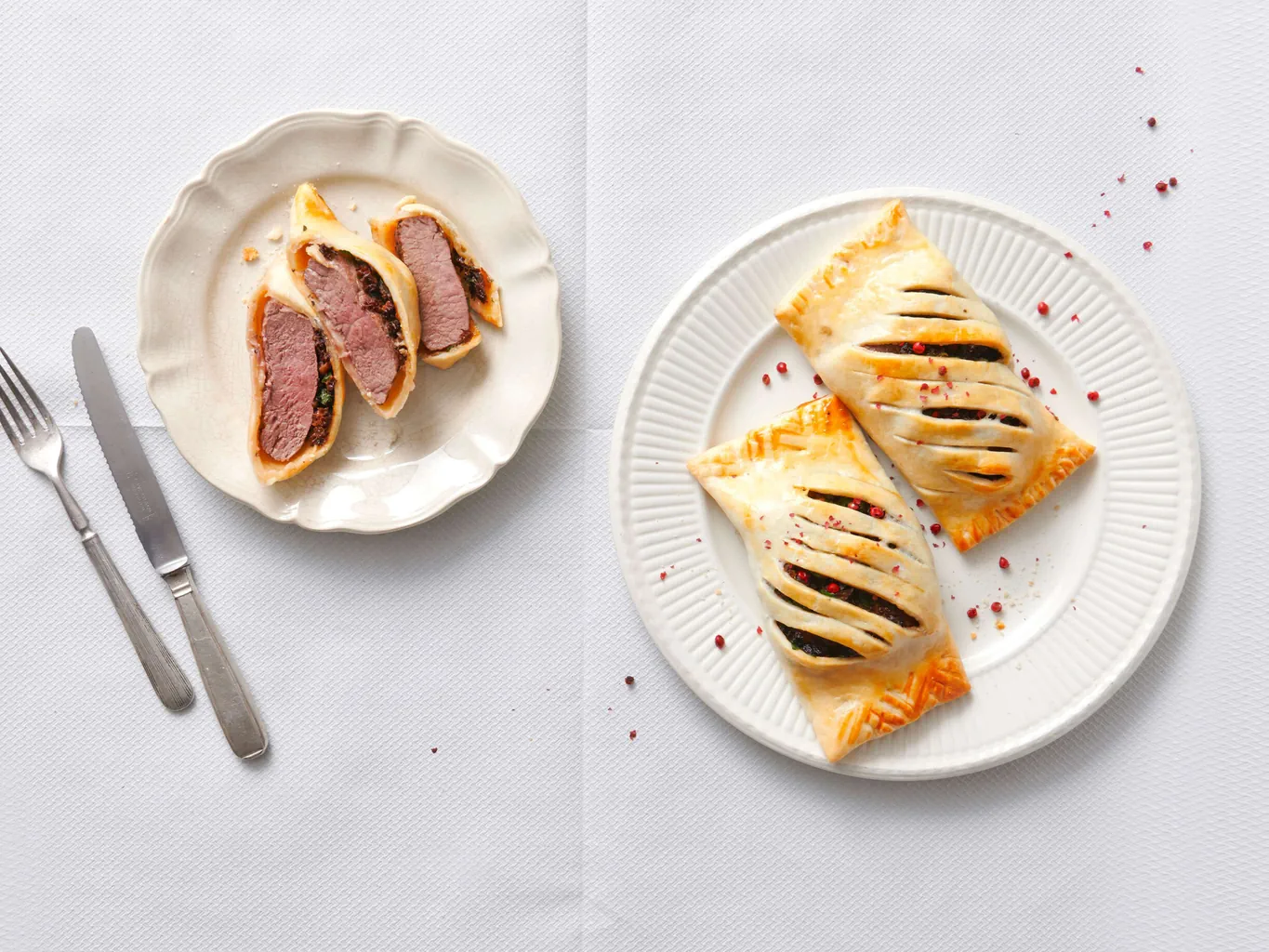 Lamm-Morchel-Pies