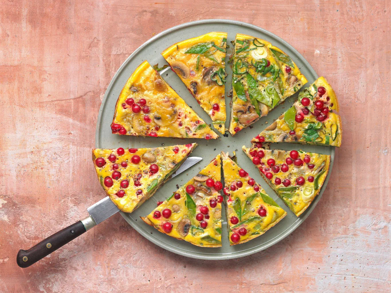 Frittata ai ribes