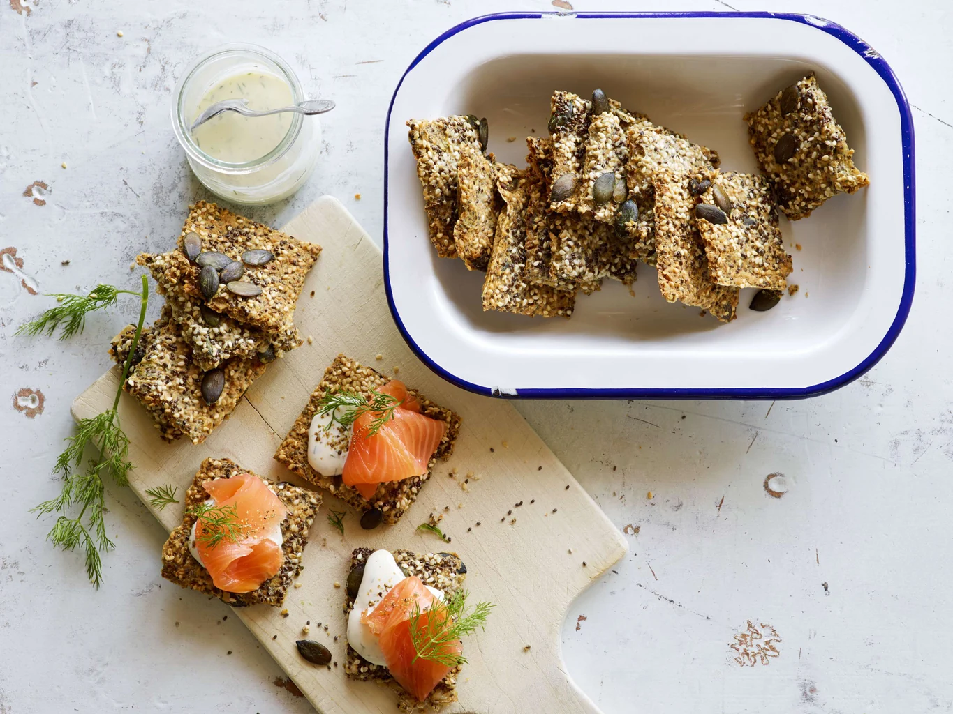 Chia-Knäckebrot
