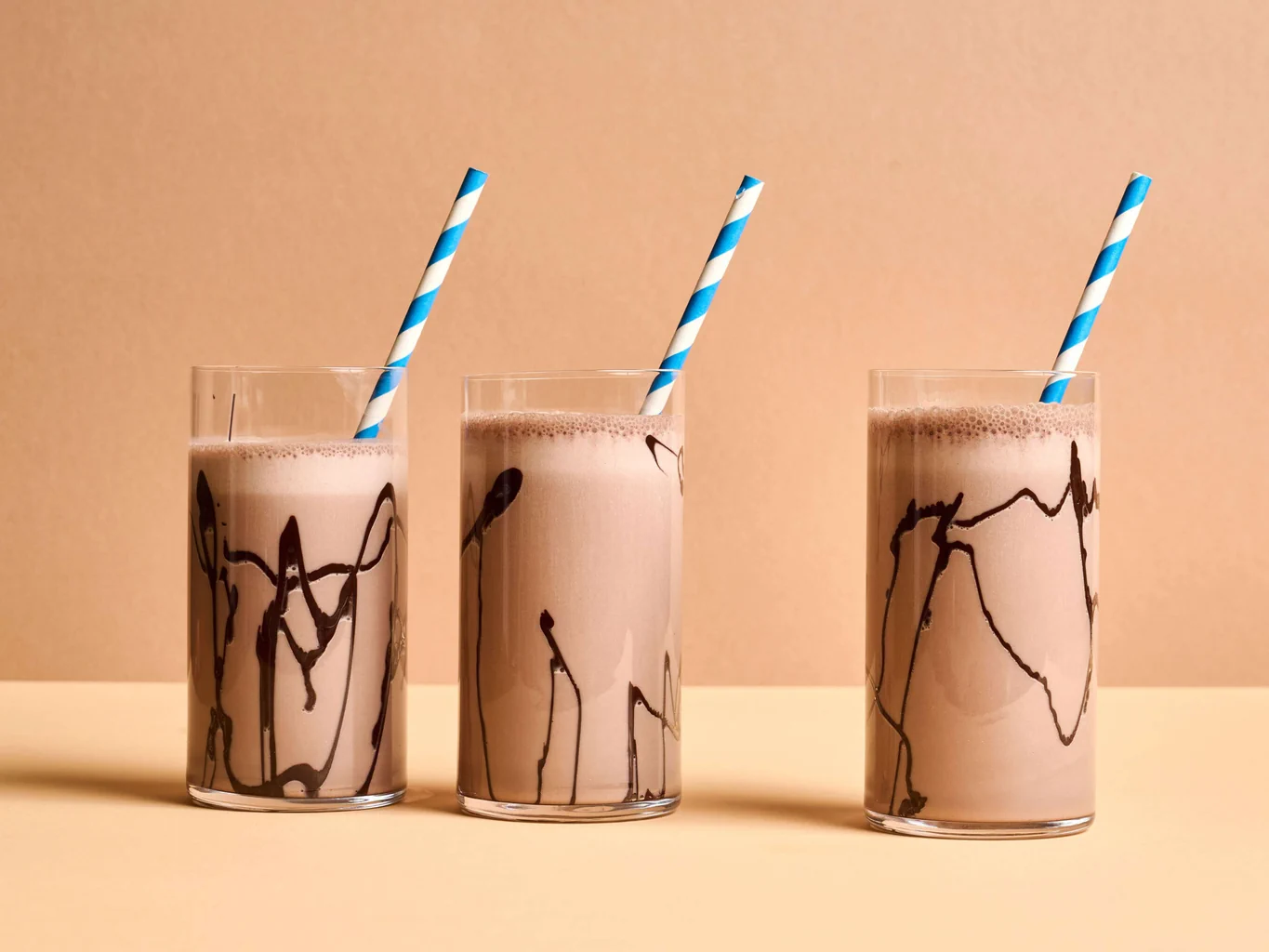 Haselnuss-Schokoladen-Milchshake