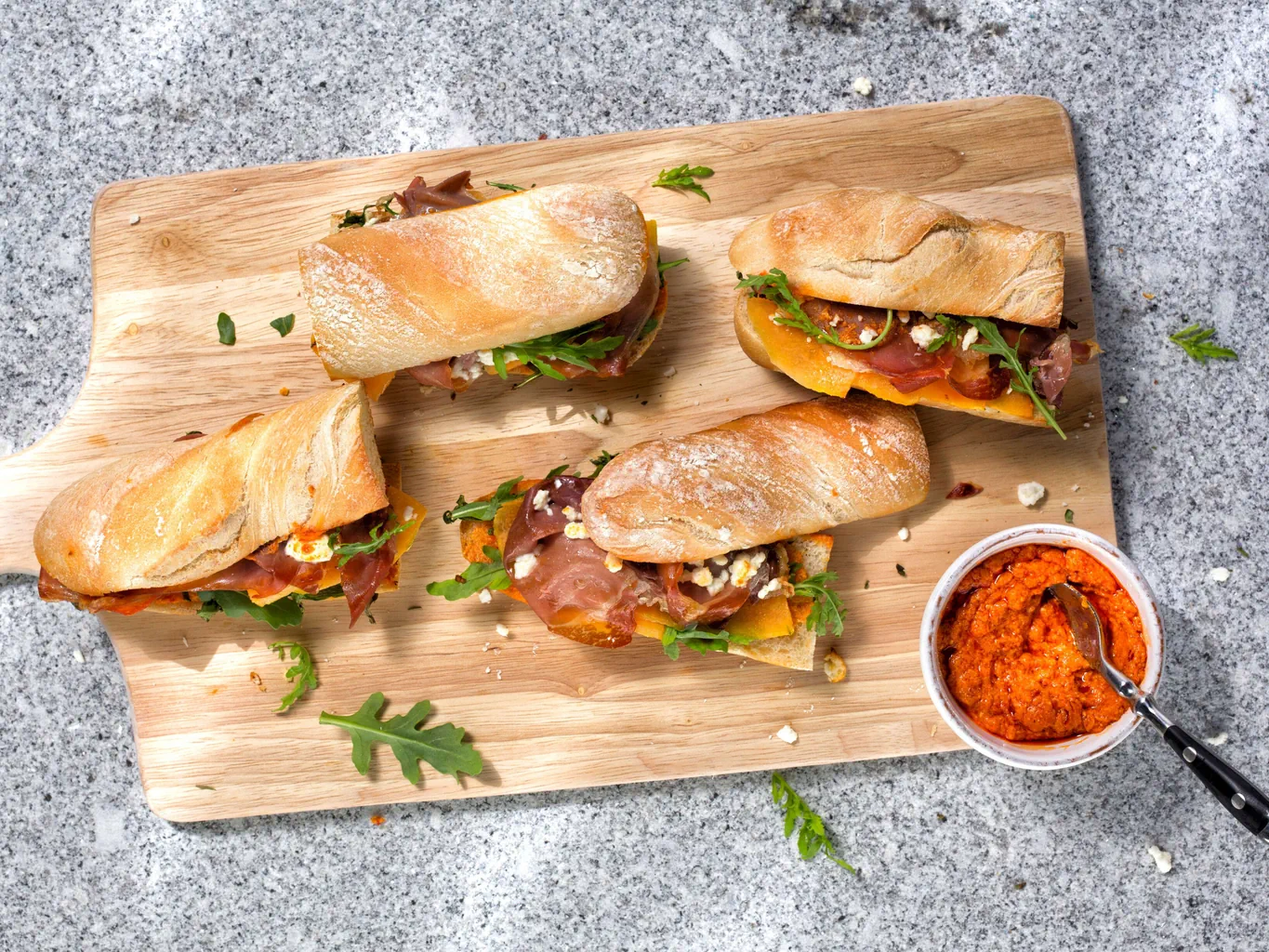 Panino al prosciutto crudo