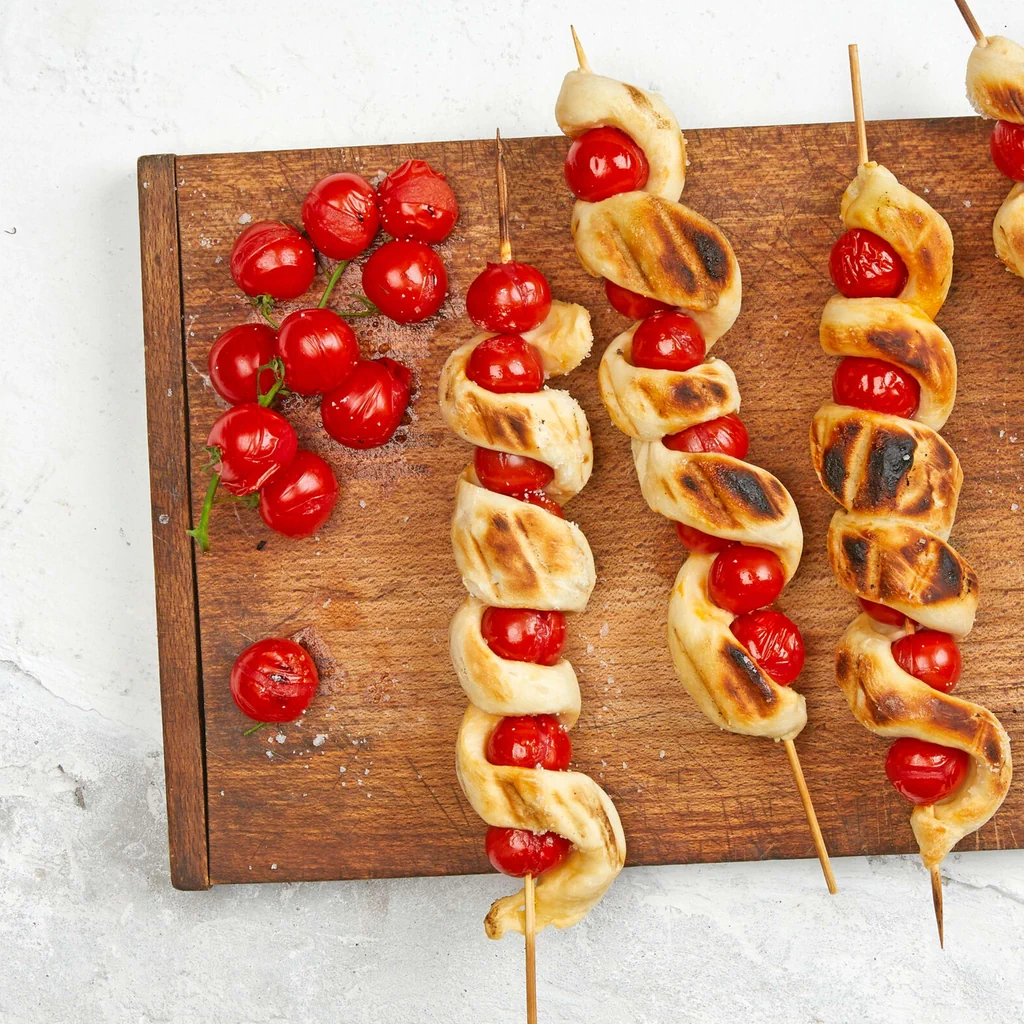 Tomaten-Schlangenbrot