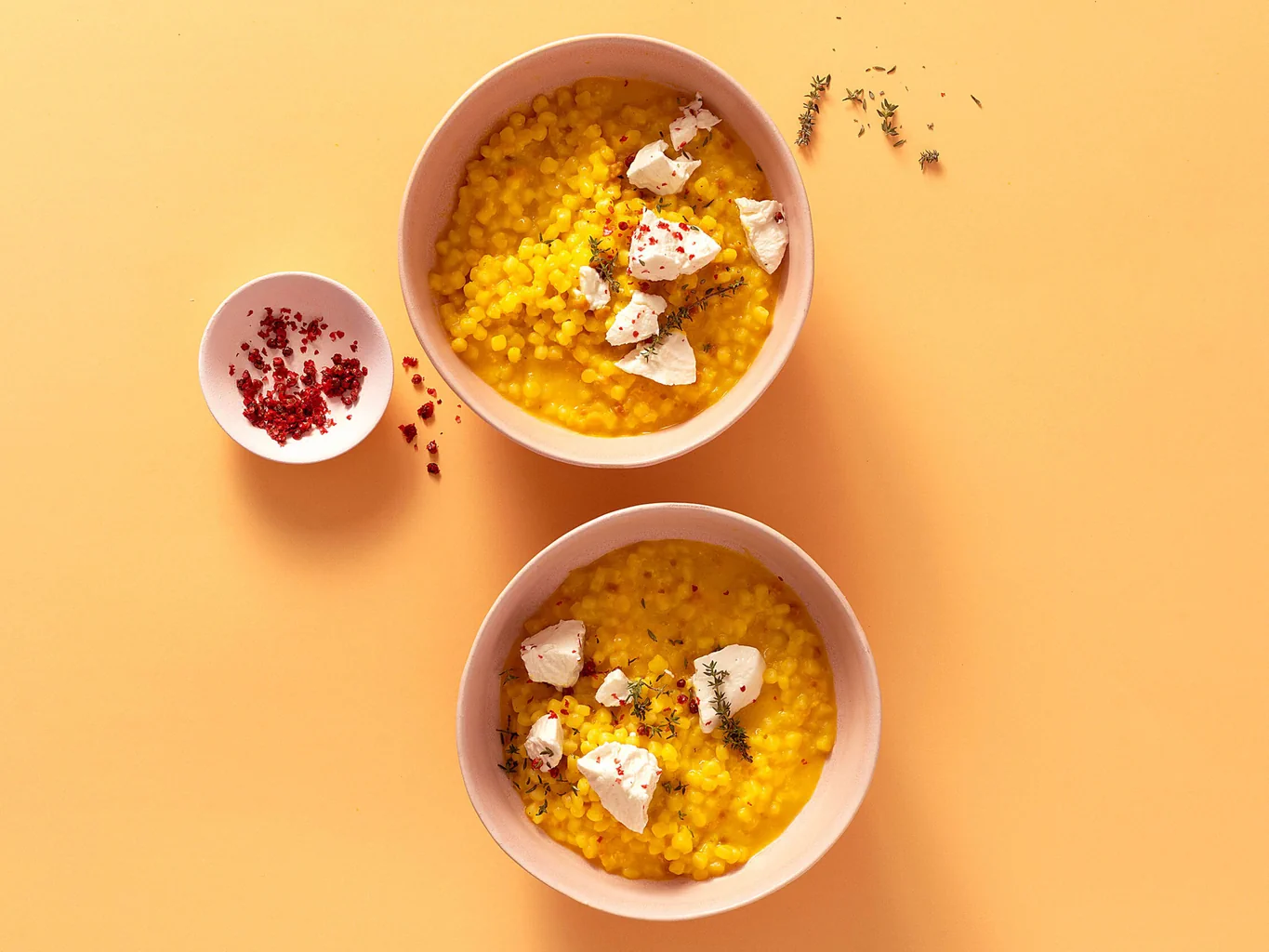 Fregola sarda mit Maissugo 