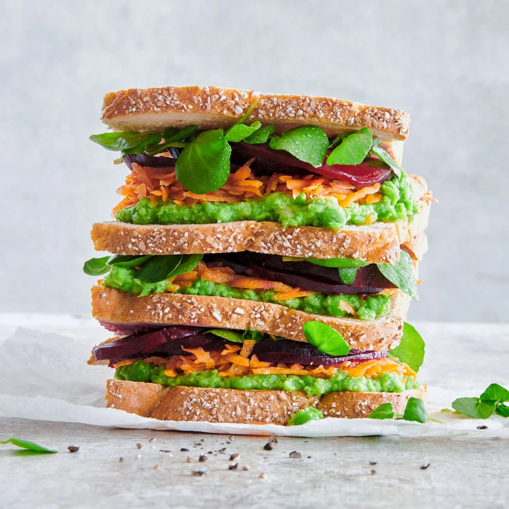 Randen-Erbsen-Sandwich
