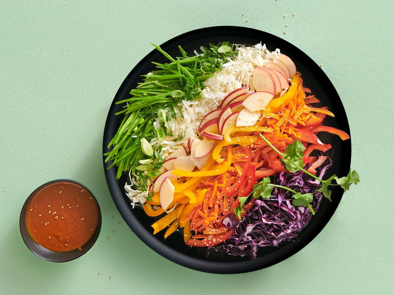 Sesam-Gemüse-Slaw