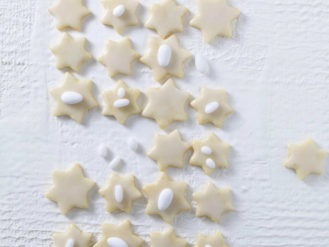 Etoiles aux amandes et au beurre