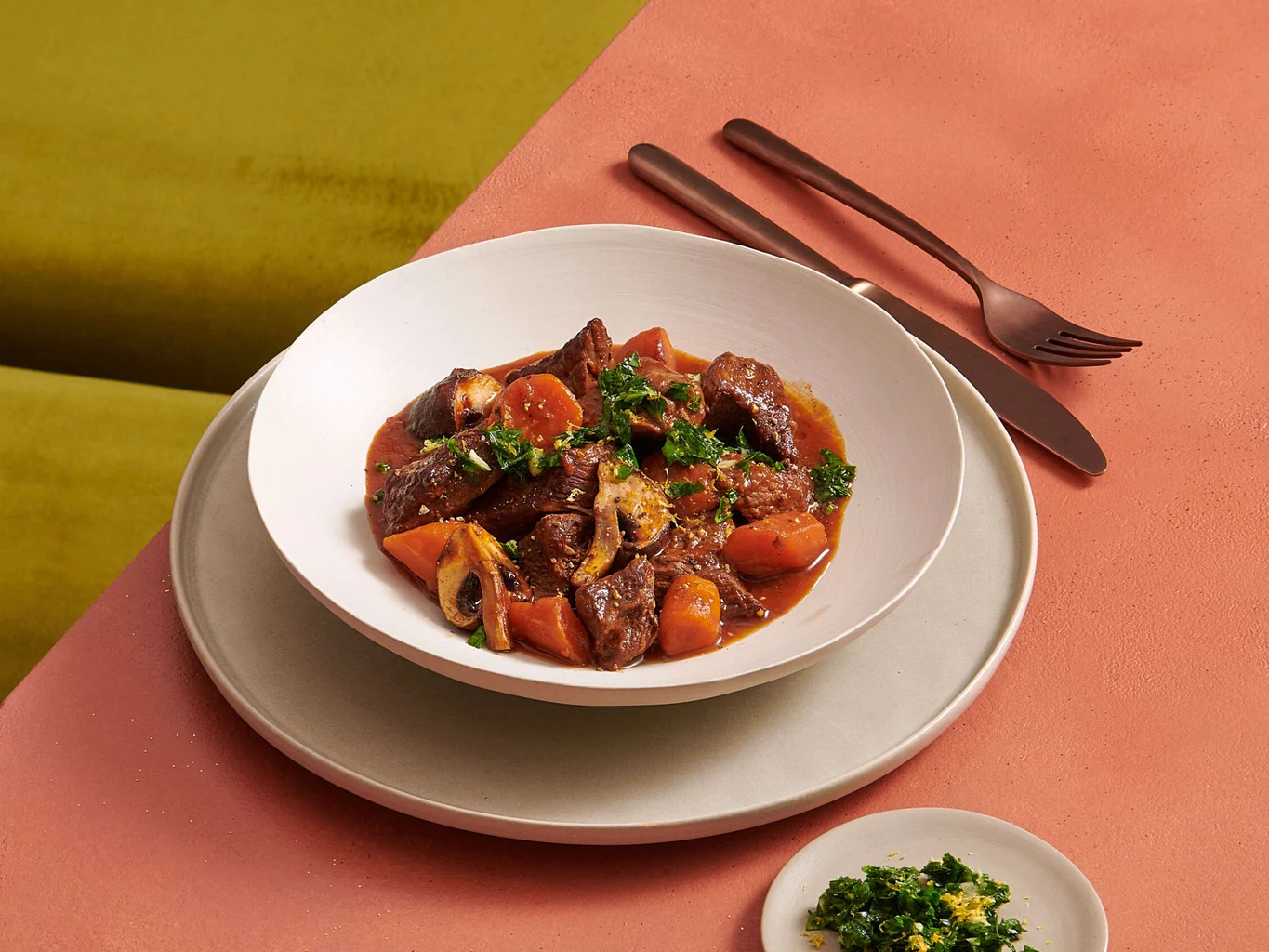 Rindsragout mit Balsamico 