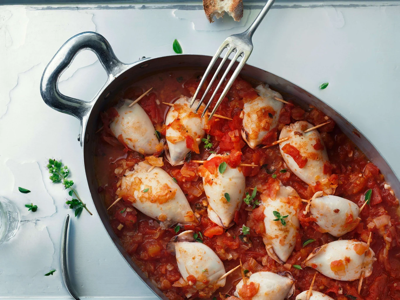 Calamaretti ripieni