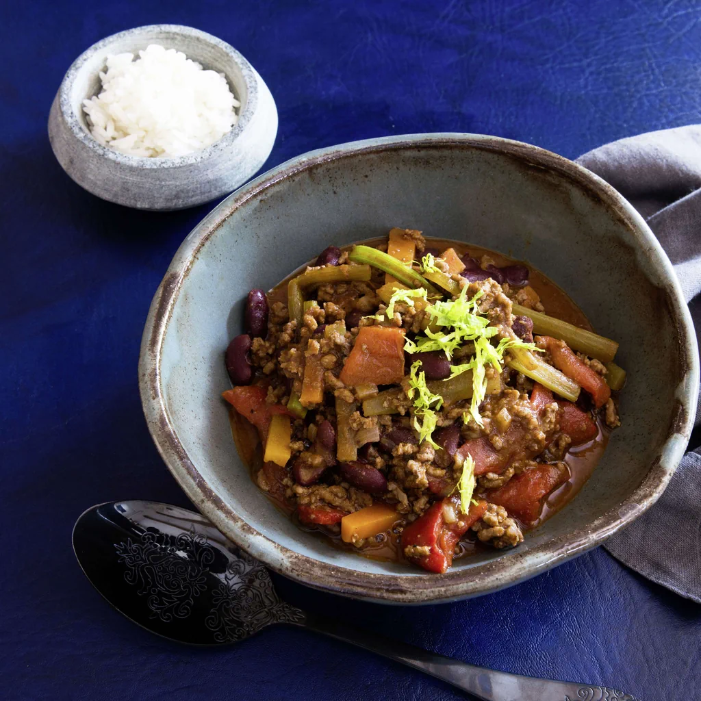 Chili con carne avec chocolat