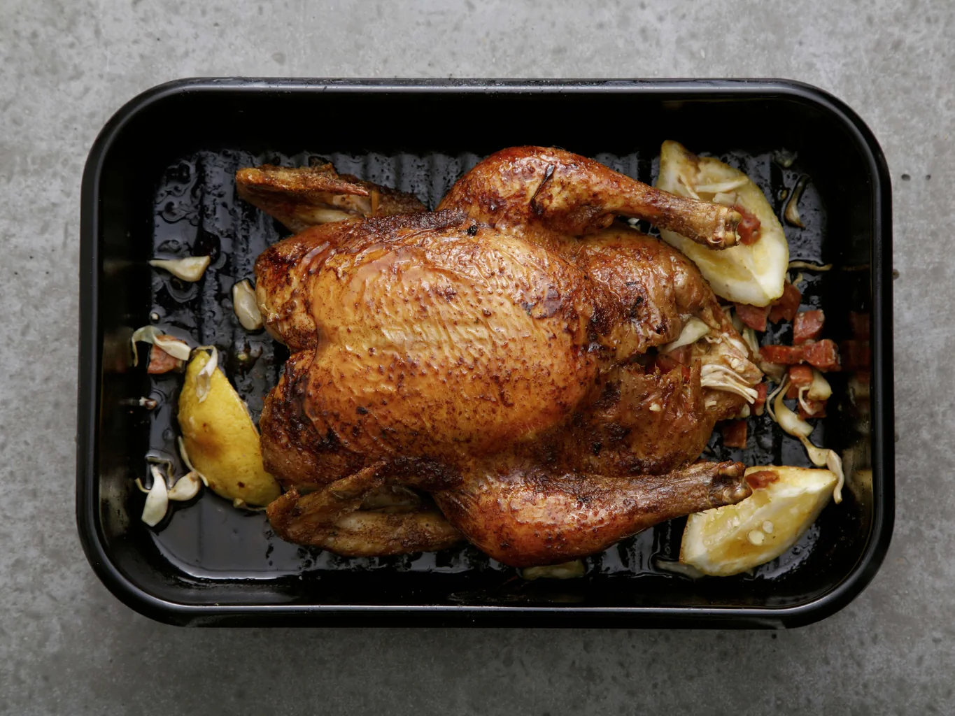 Pollo con 40 spicchi d’aglio