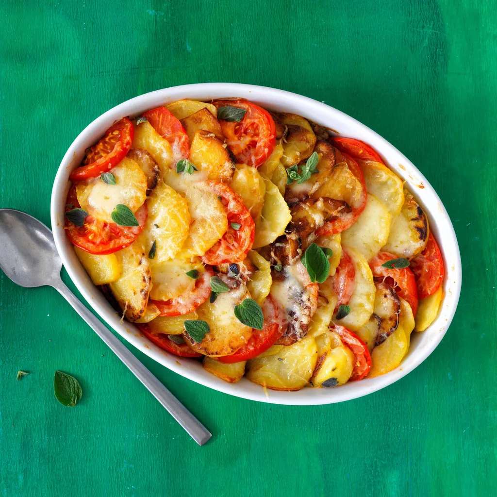 Gratin de pommes de terre et viande