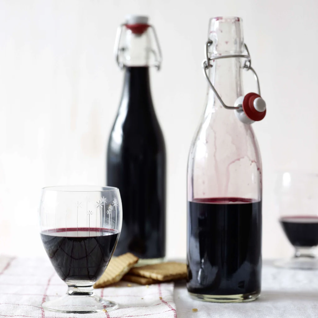 Jus de baies de sureau