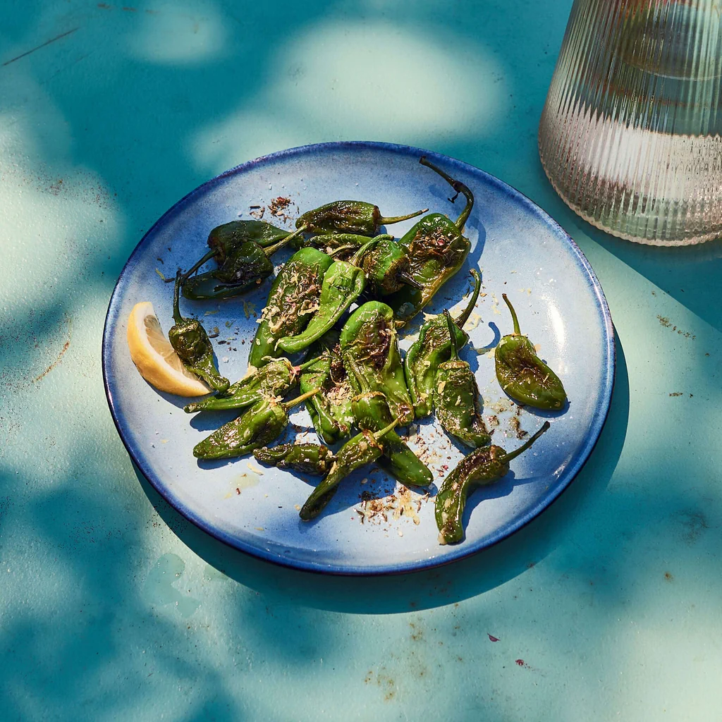 Pimientos mit Zatar