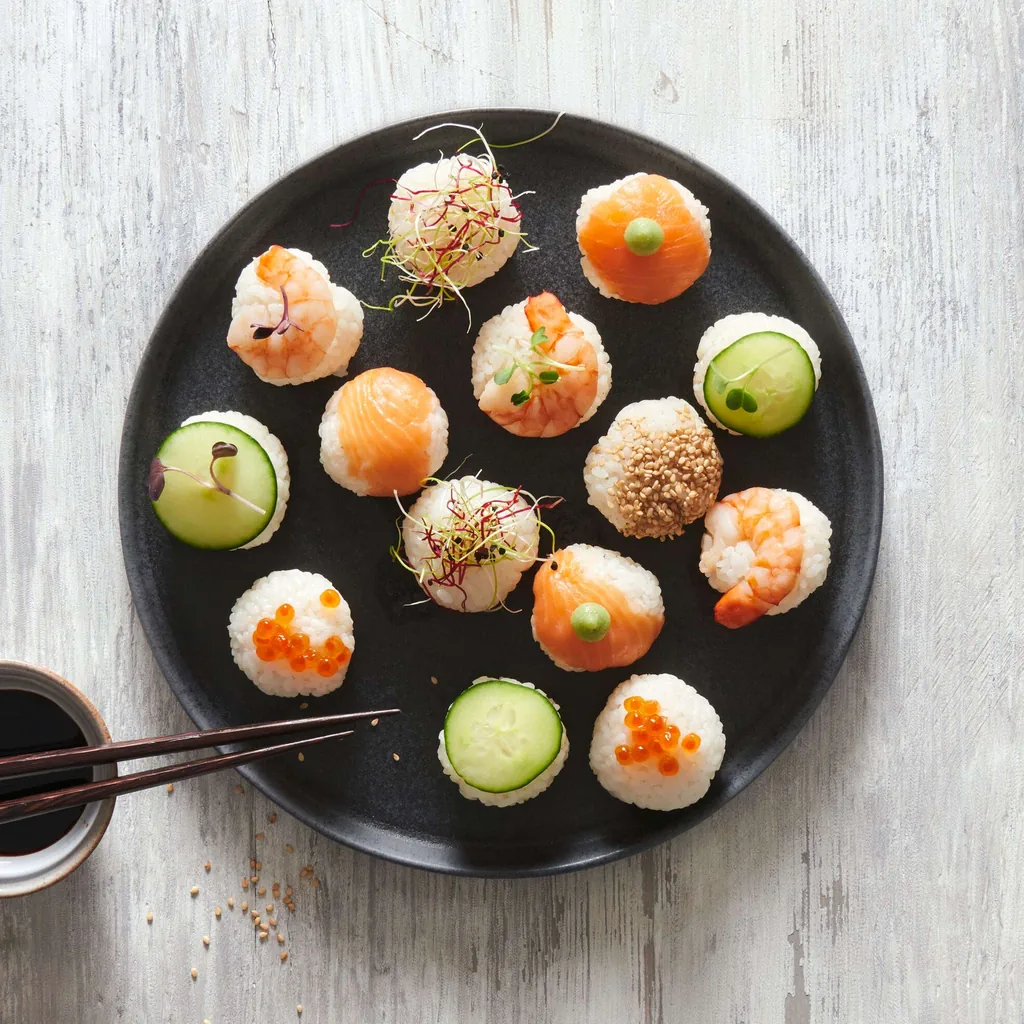 Boulettes de riz façon sushi 