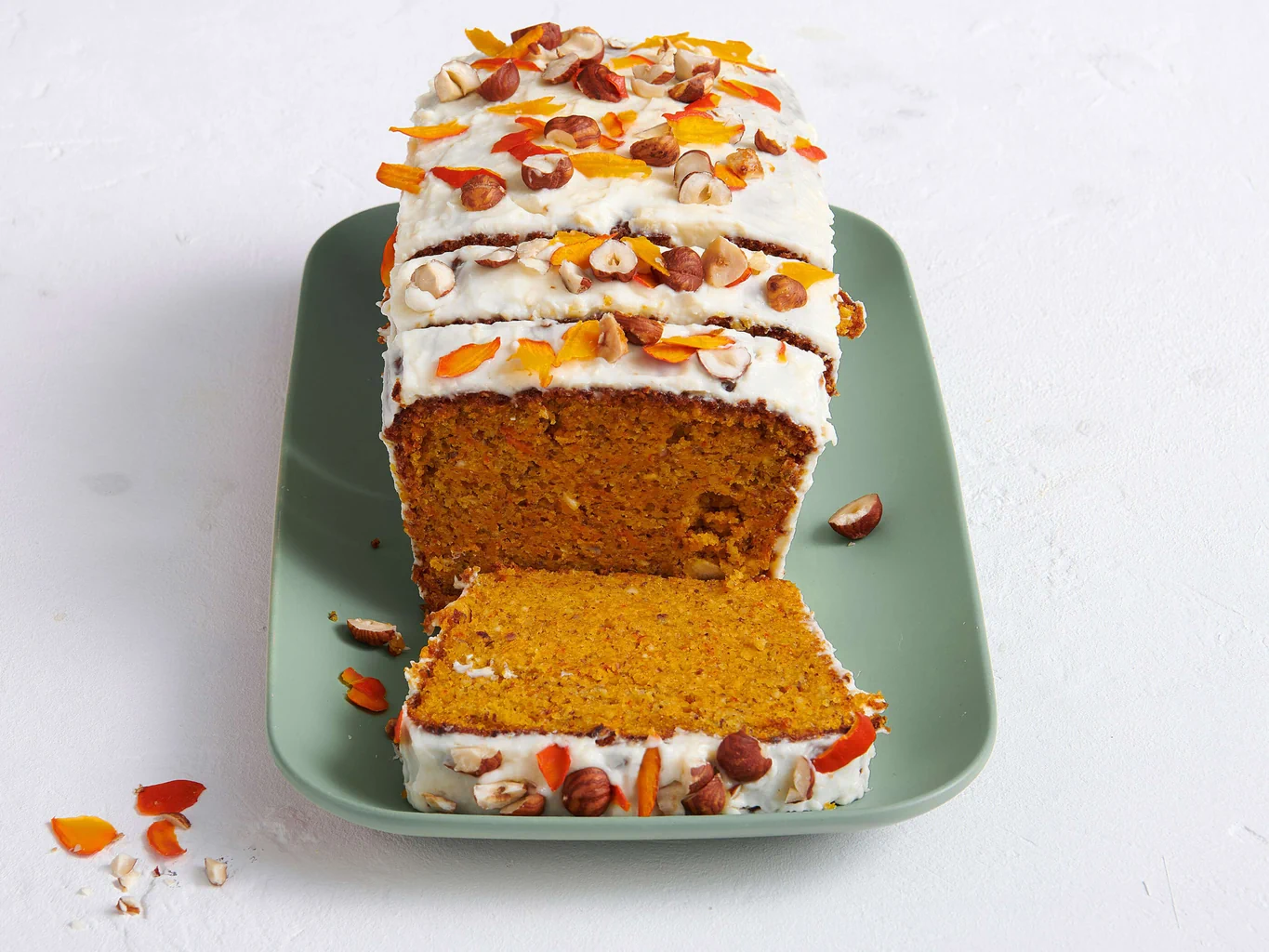 Haselnuss-Kürbis-Cake
