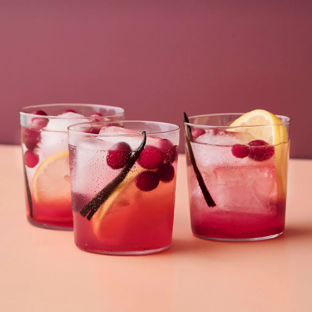 Cranberry-Vanille-Cocktail