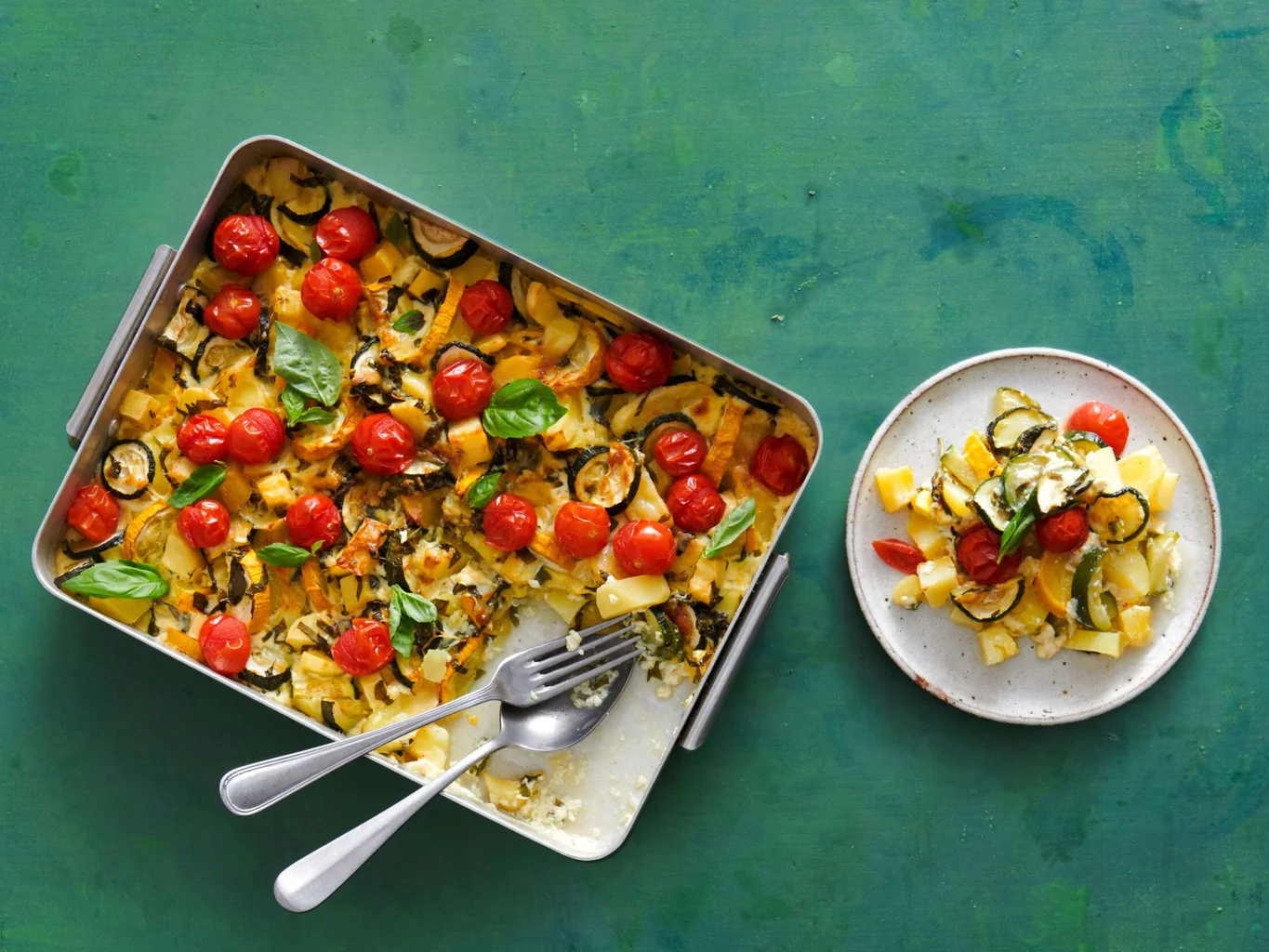 Kartoffel-Zucchetti-Gratin