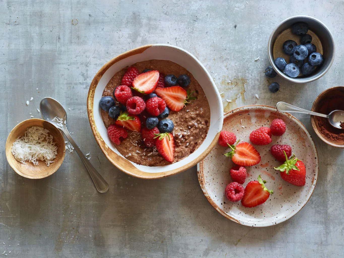 Schoko-Kokos-Express-Porridge