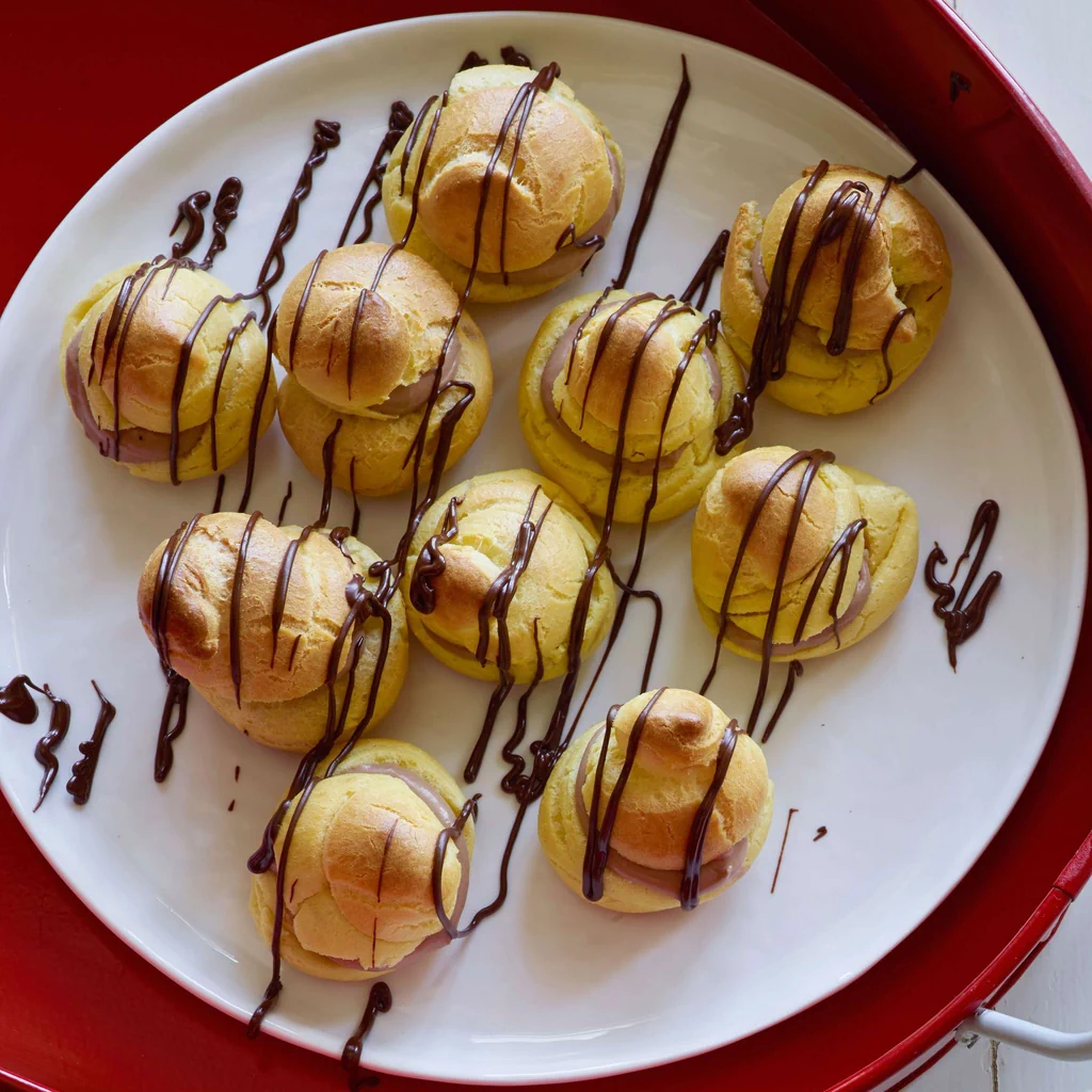 Bignè alla cioccolata