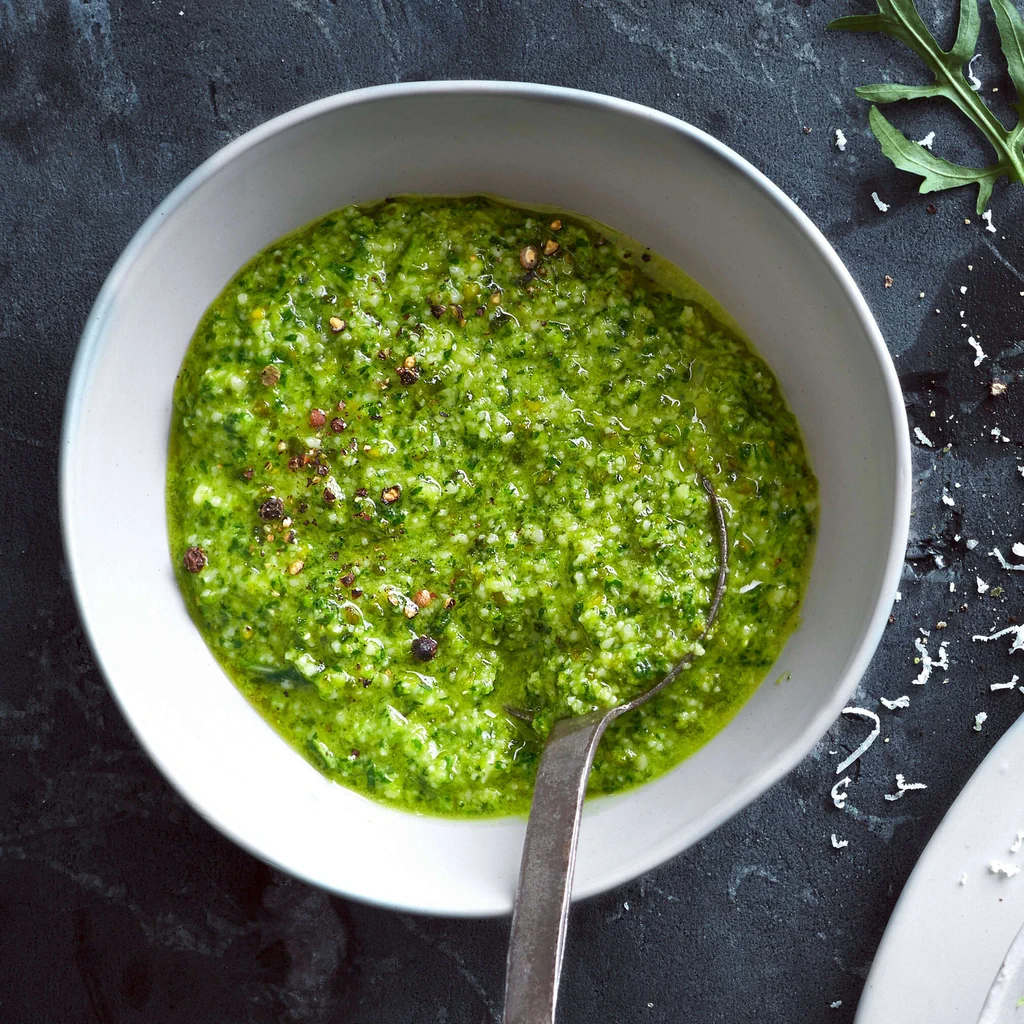 Pistazien-Rucola-Pesto