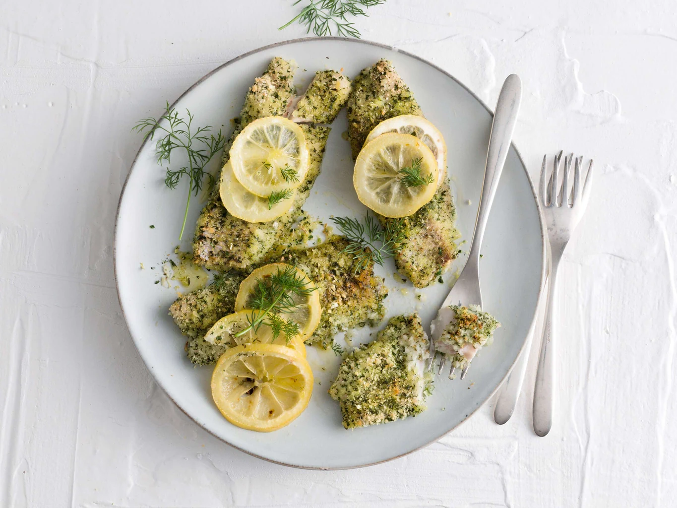 Poisson au citron et à l'aneth 