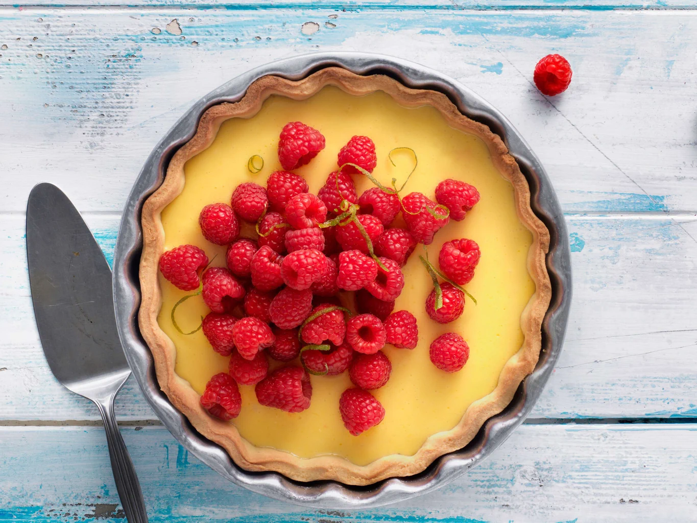 Himbeer-Key-Lime-Pie