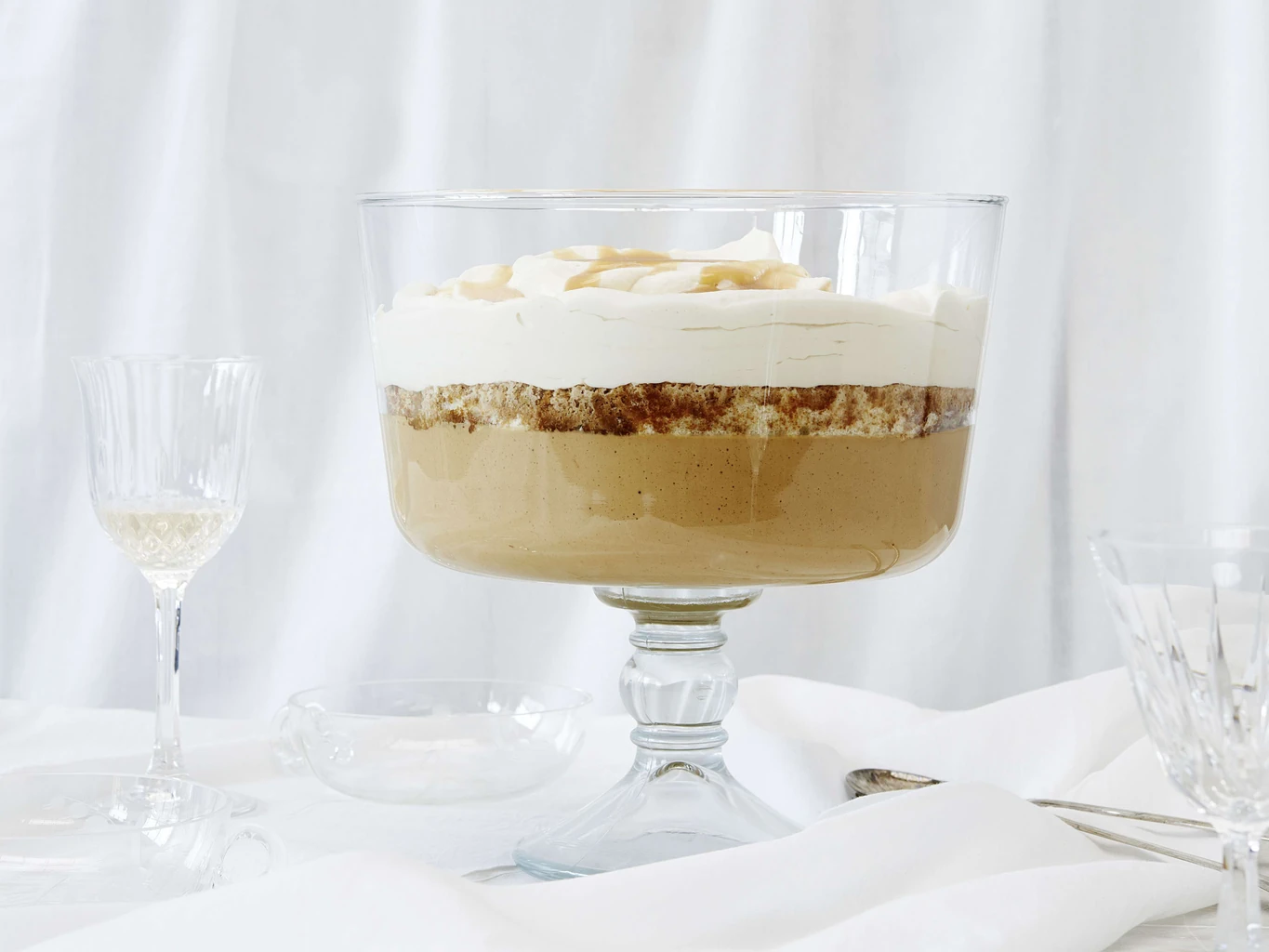 Trifle al caffè e caramello